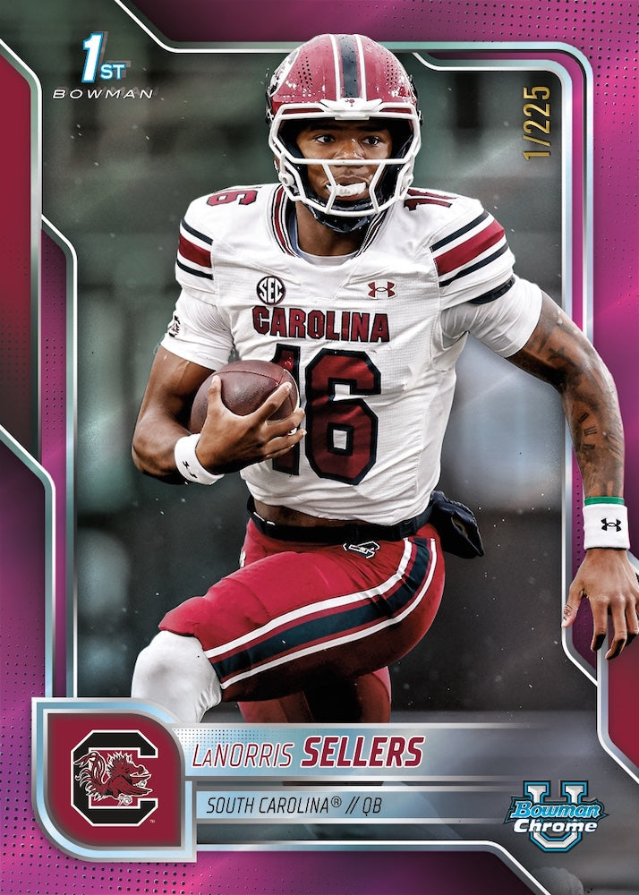 2025 Bowman Chrome University Football Mega, Box