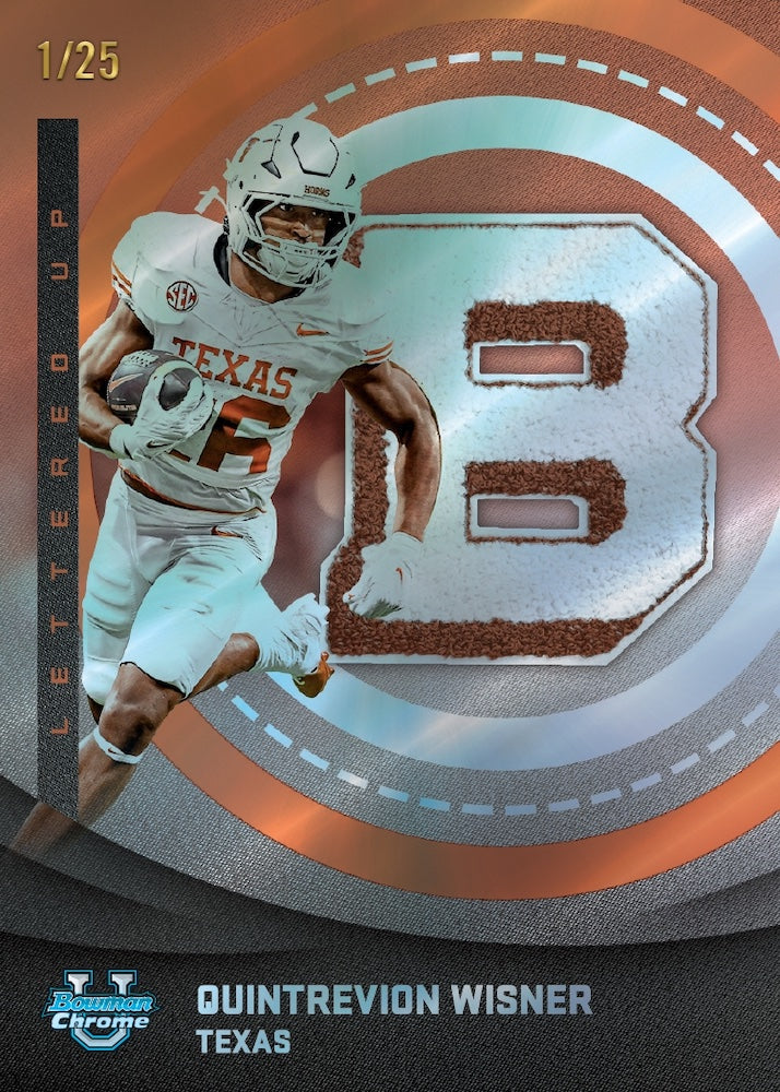2025 Bowman Chrome University Football Hobby, Box
