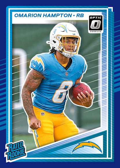 2025 Panini Donruss Optic Football Retail, 24 Box Case