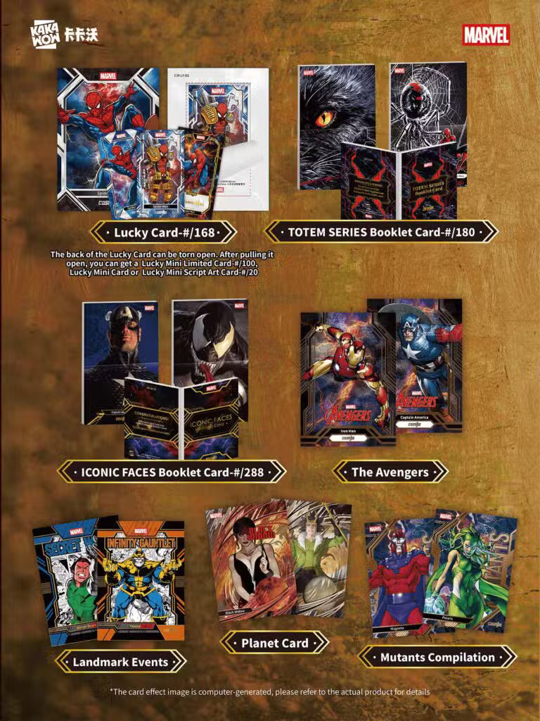 2025 Kakawow Cosmos Marvel Hobby, 10 Box Case
