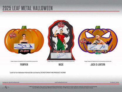 2025 Leaf Metal Halloween Hobby, Box