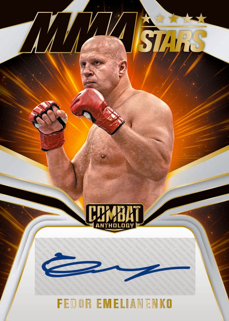 2025 Panini PFL Combat Anthology Hobby, 12 Box Case