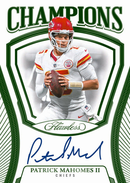 2025 Panini Flawless Football Hobby, Box