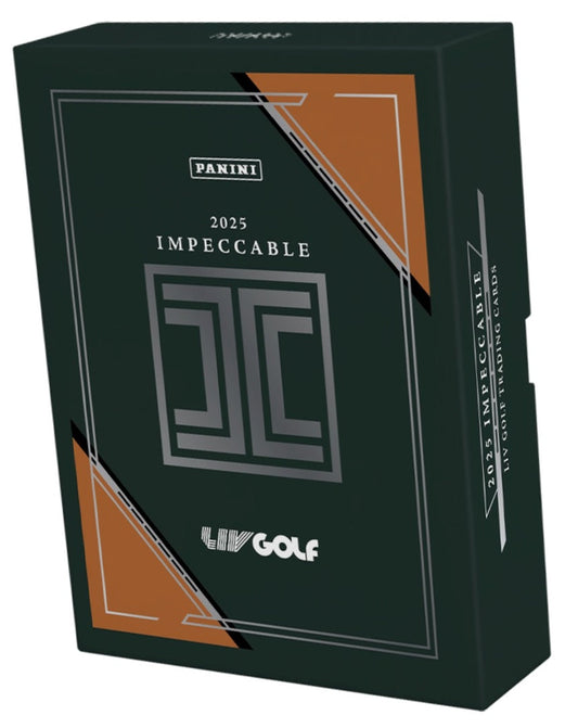 2025 Panini Impeccable LIV Golf Hobby, Box