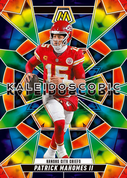 2025 Panini Mosaic Football Hobby Blaster, Box (Mosaic Red)