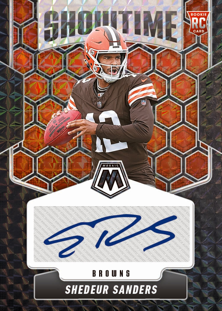 2025 Panini Mosaic Football Hobby, 12 Box Case