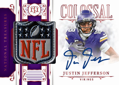 2025 Panini National Treasures Football Hobby, 4 Box Case