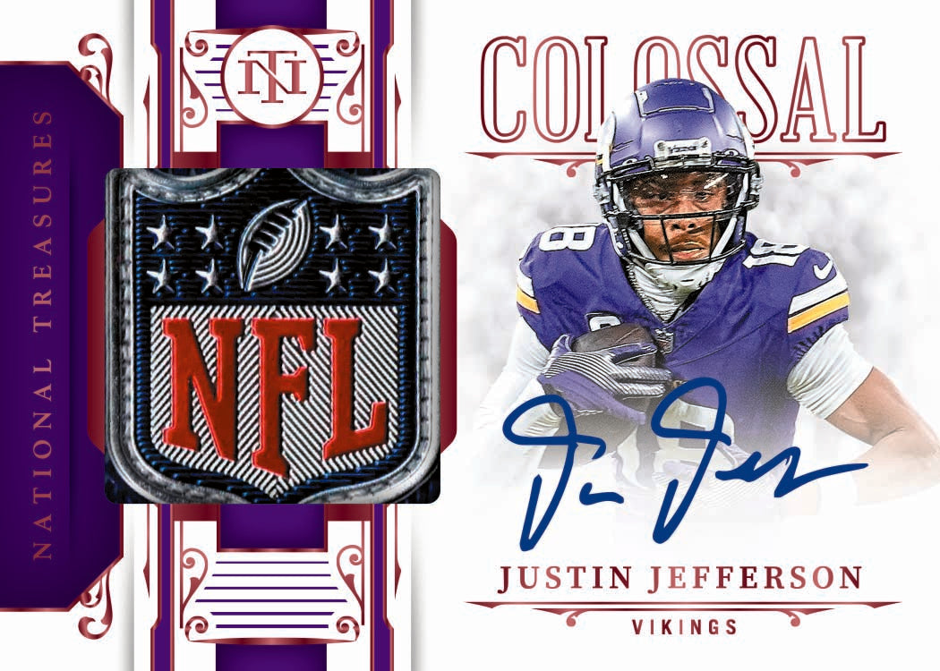 2025 Panini National Treasures Football Hobby, Box