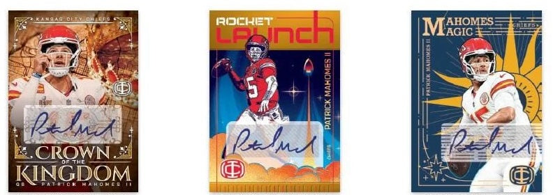 2025 Panini Authentically Mahomes Icon Collection Football Blaster, 20 Box Case