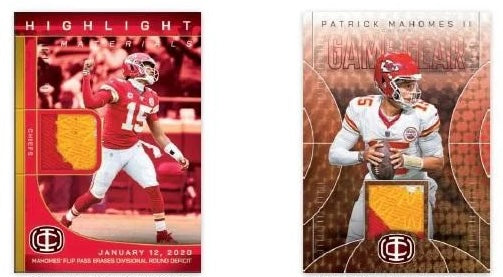 2025 Panini Authentically Mahomes Icon Collection Football Blaster, Box