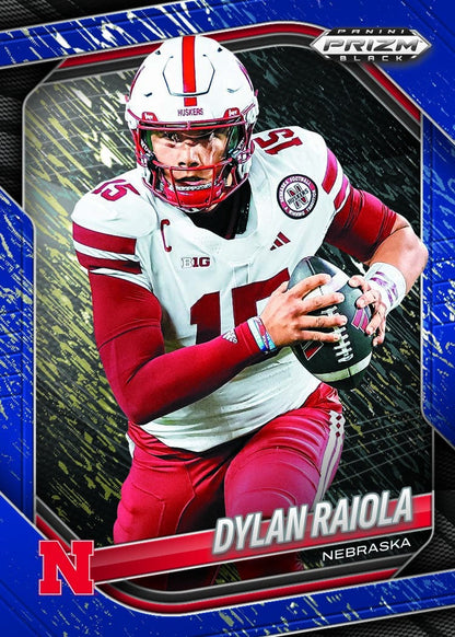 2025 Panini Prizm Black Football Hobby, 12 Box Case