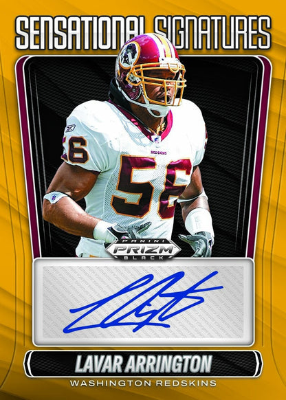 2025 Panini Prizm Black Football Hobby, 12 Box Case