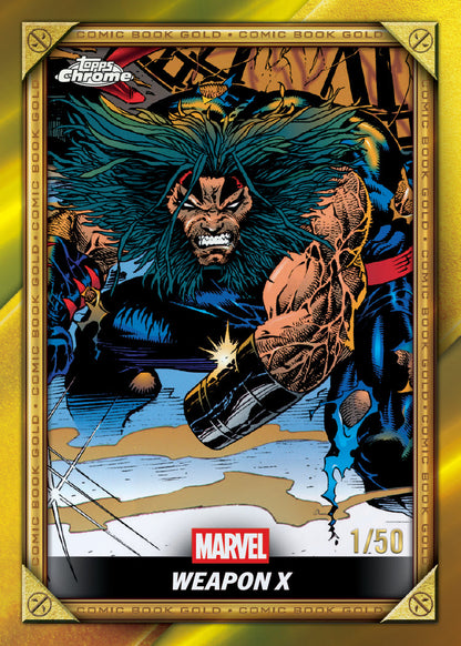 2025 Topps Chrome Marvel Deadpool Hobby, 12 Box Case