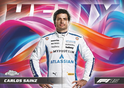 2025 Topps Chrome Formula 1 Racing Blaster, Box