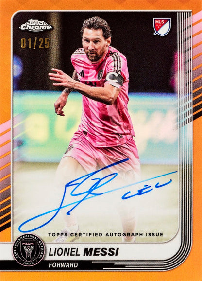2025 Topps MLS Chrome Soccer Blaster, Box