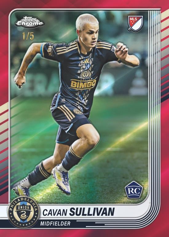 2025 Topps MLS Chrome Soccer Blaster, Box
