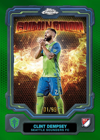 2025 Topps MLS Chrome Soccer Blaster, 40 Box Case