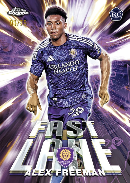 2025 Topps MLS Chrome Soccer Mania, Box