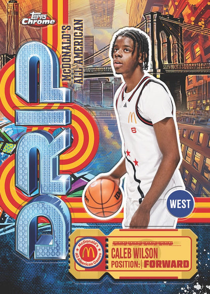 2025 Topps Chrome McDonald's All American Basketball Hobby, Box