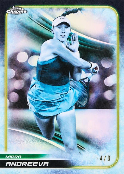 2025 Topps Chrome Tennis Hobby, Box