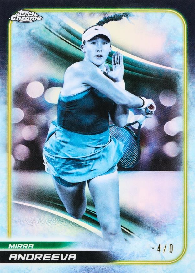 2025 Topps Chrome Tennis Hobby, Pack