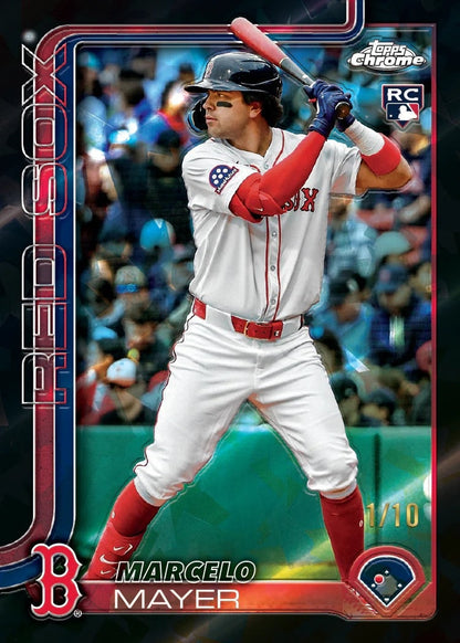 *LAST CASE* 2025 Topps Chrome Update Series Baseball Sapphire Edition, 10 Box Case