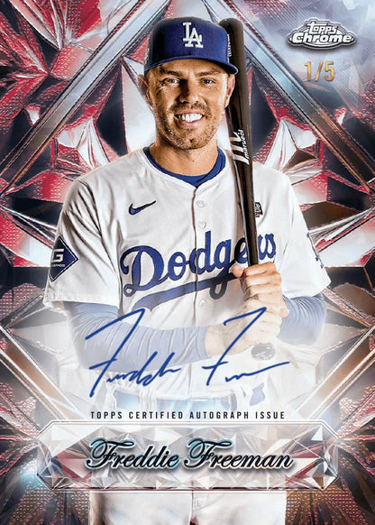2025 Topps Chrome Update Series Baseball Sapphire Edition, Box