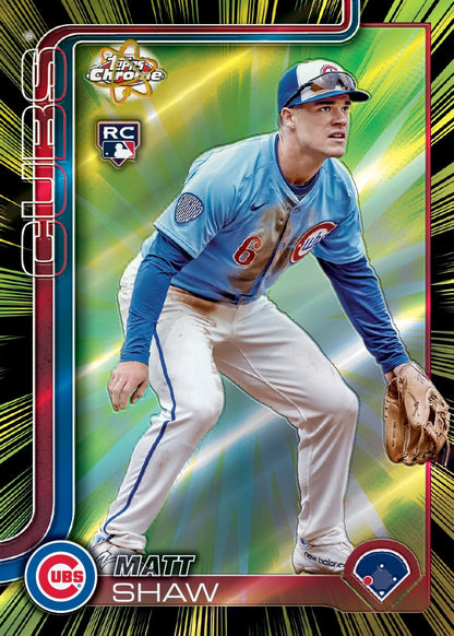2025 Topps Chrome Update Series Baseball Hobby, Pack