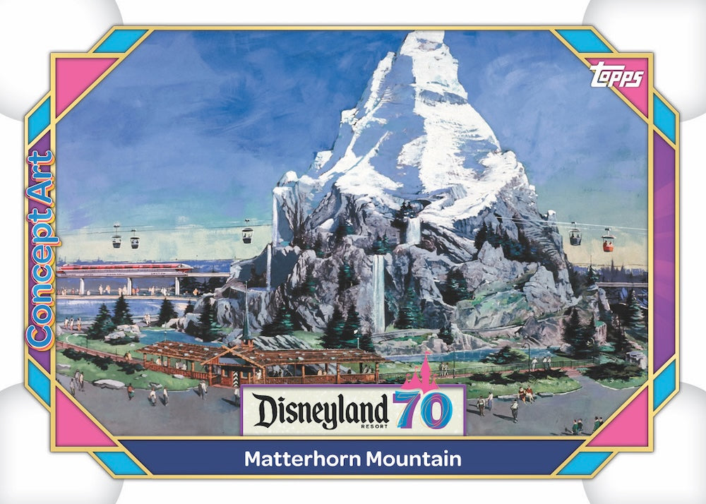 2025 Topps Disneyland 70th Anniversary Hobby, 12 Box Case