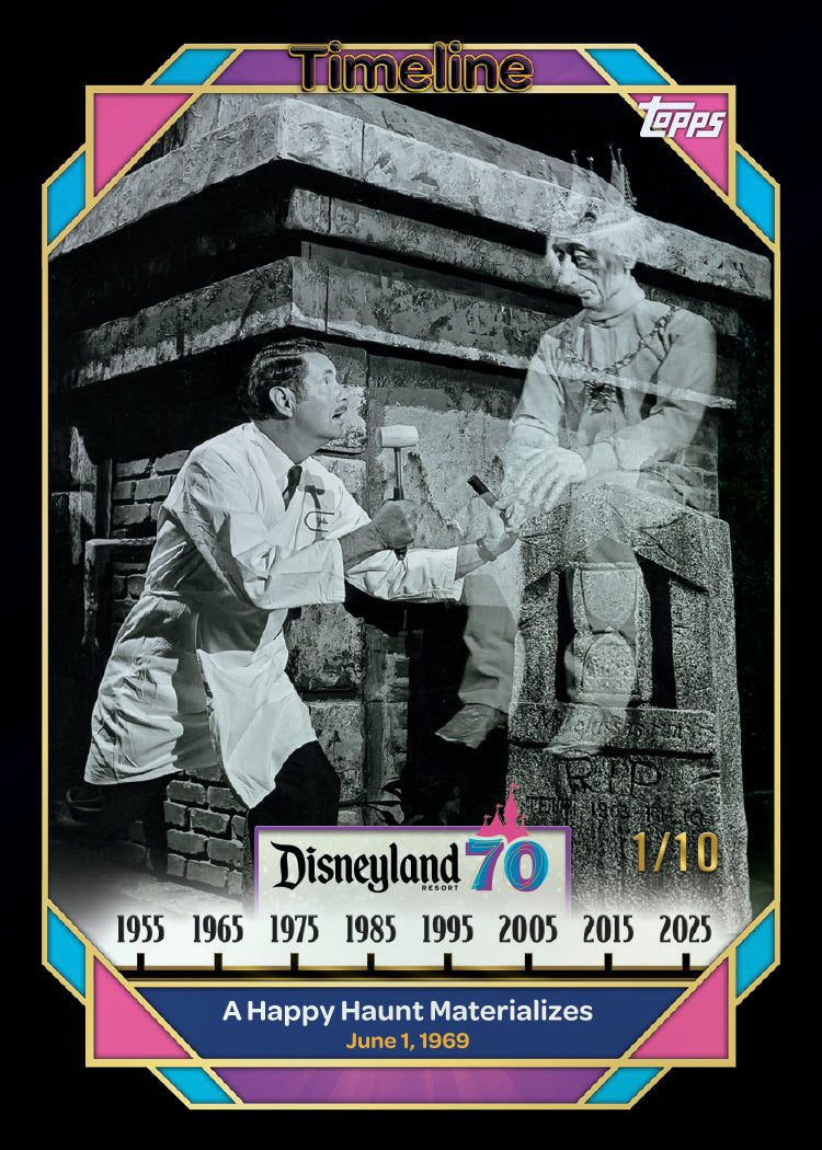 2025 Topps Disneyland 70th Anniversary Blaster, 40 Box Case