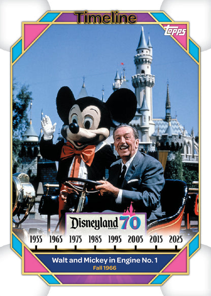 2025 Topps Disneyland 70th Anniversary Blaster, Box