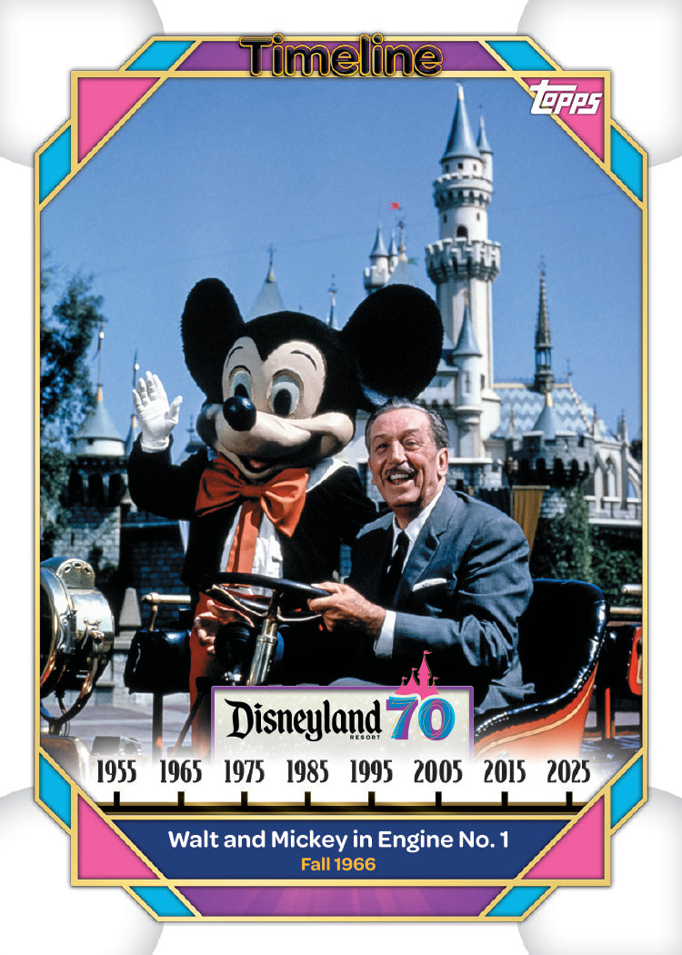 2025 Topps Disneyland 70th Anniversary Hobby, Box
