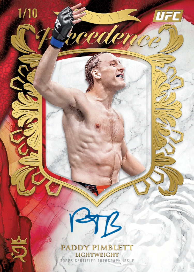 *LAST CASE* 2025 Topps UFC Royalty Hobby, 4 Box Case
