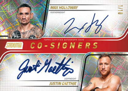2025 Topps UFC Stadium Club Hobby, 16 Box Case