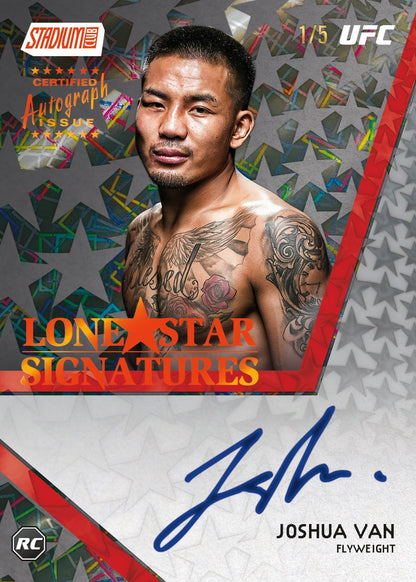 2025 Topps UFC Stadium Club Mega, 20 Box Case