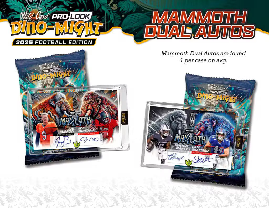 2025 Wild Card Dino-Mite Pro-Look Football Hobby, Pack