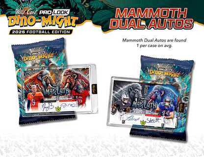 2025 Wild Card Dino-Mite Pro-Look Football Hobby, Pack