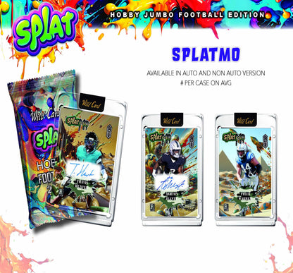 2025 Wild Card Splat Football Jumbo, Box