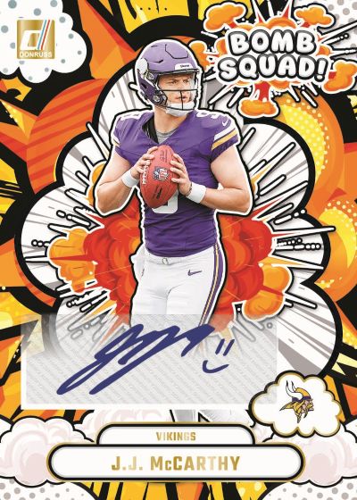 2025 Panini Donruss Football Mega, Box (Red Wave Parallels)