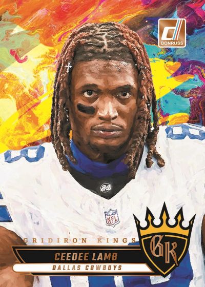 2025 Panini Donruss Football Mega, Box (Red Wave Parallels)