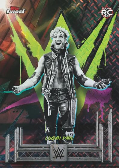 2025 Topps Finest WWE Hobby, 8 Box Case