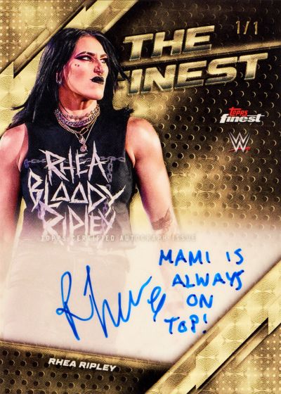 2025 Topps Finest WWE Hobby, 8 Box Case