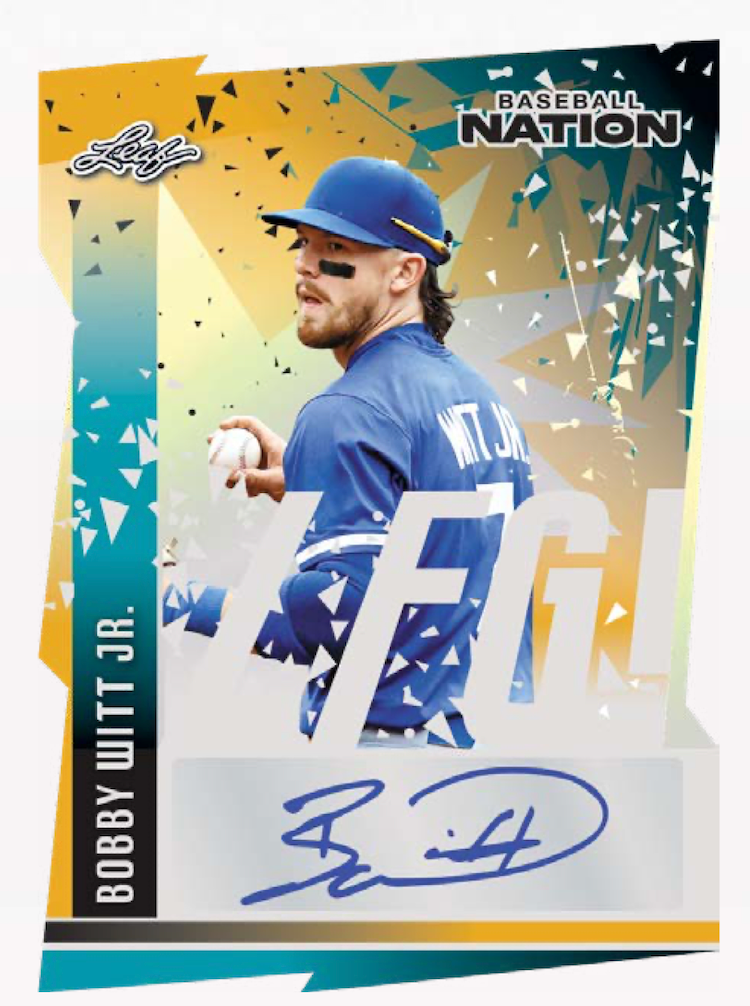 2025 Leaf Baseball Nation Hobby, 12 Box Case