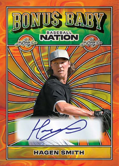 2025 Leaf Baseball Nation Hobby, 12 Box Case