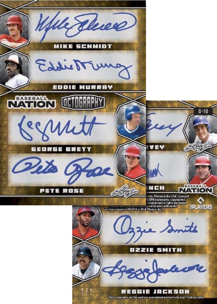 2025 Leaf Baseball Nation Jumbo, 8 Box Case