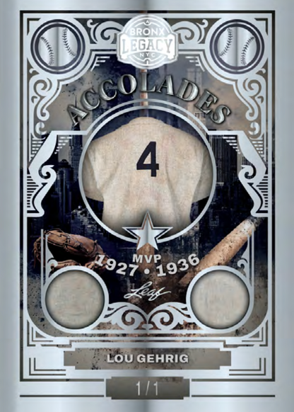 2025 Leaf A Bronx Legacy Baseball Hobby, Box