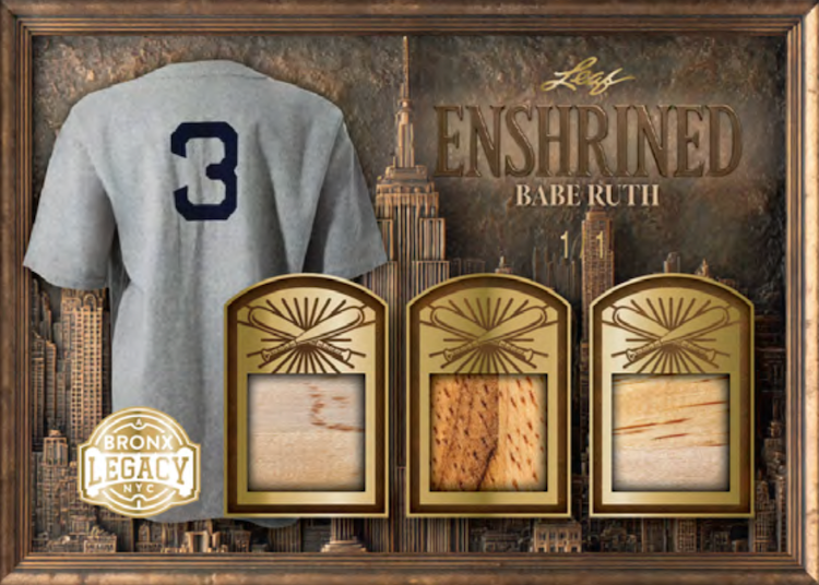 2025 Leaf A Bronx Legacy Baseball Hobby, Box