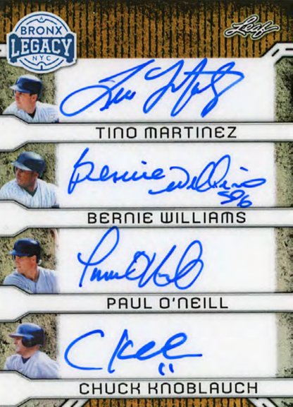 2025 Leaf A Bronx Legacy Baseball Hobby, Box