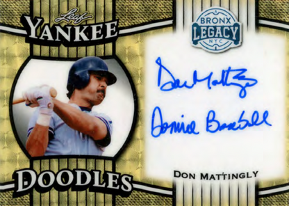 2025 Leaf A Bronx Legacy Baseball Hobby, 10 Box Case