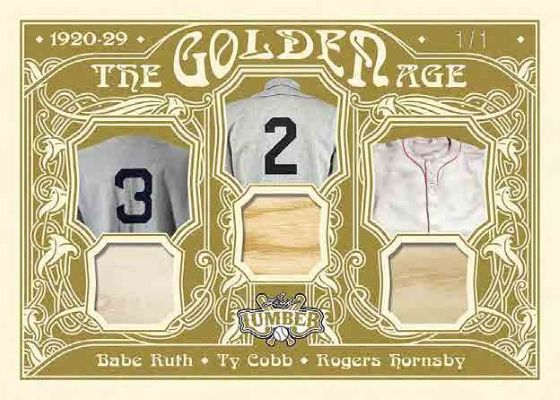 2025 Leaf Lumber Baseball Hobby, 10 Box Case